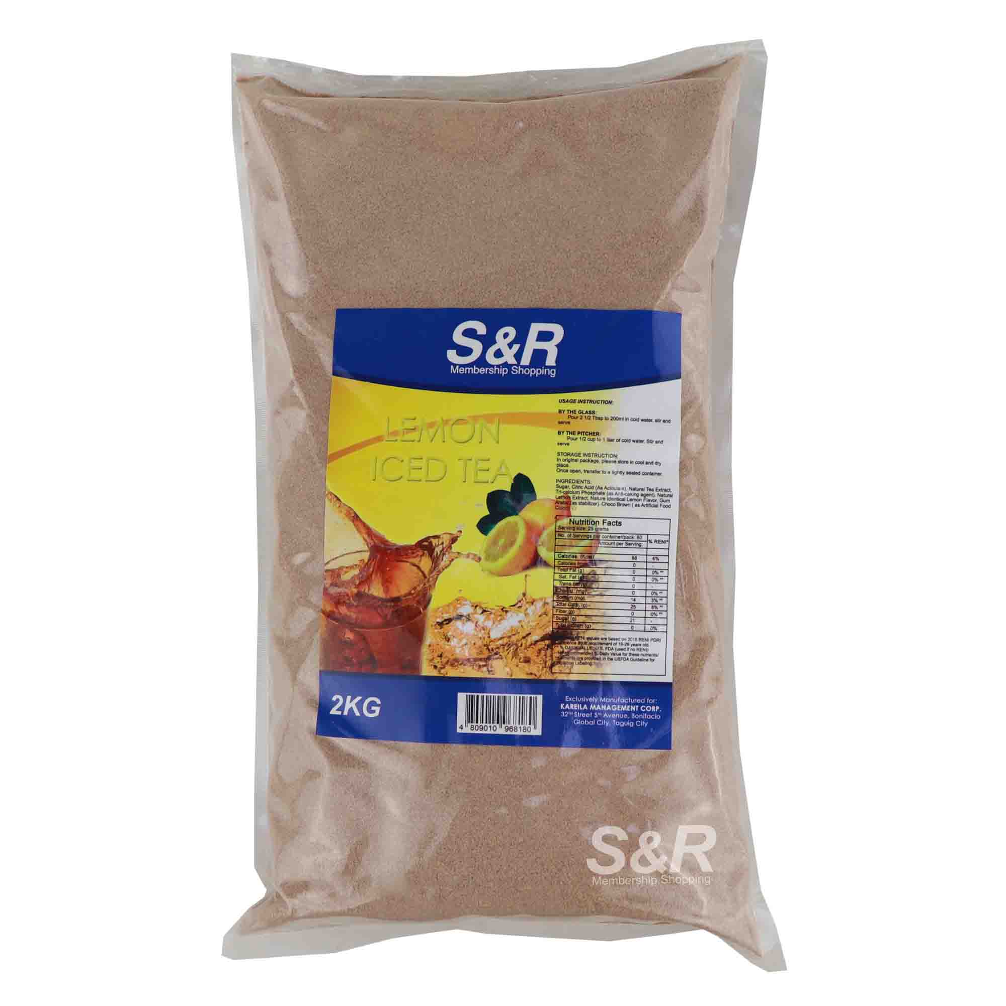 S&R Lemon Iced Tea 2kg